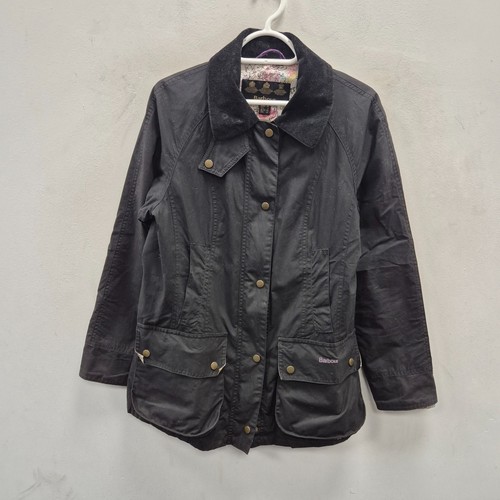 Barbour printed beadnell black - barbour,