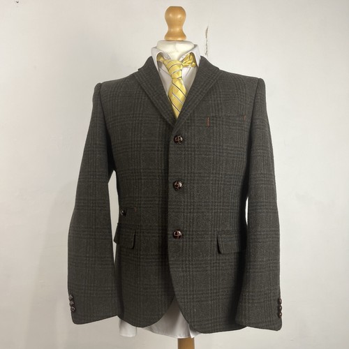 Racing green tweed - green,