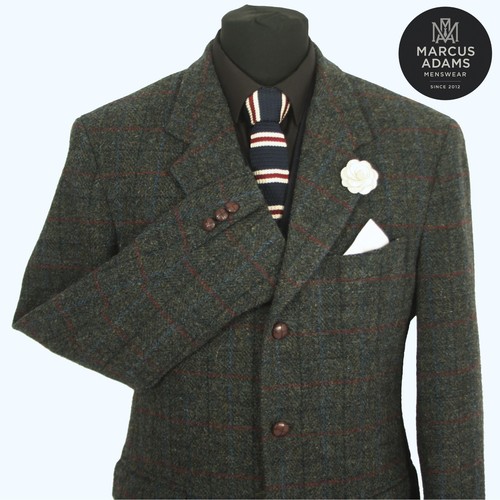 Harris tweed sakko blazer 40r - tweed,