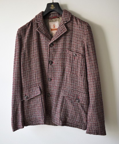 Baracuta rotbraun wolle karo - rotbraun,