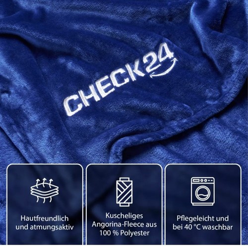 Limitierte check24 wohndecke - limitierte,