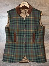 Blues And Browns Damen Tartan