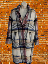 GANT KARIERTER MANTEL XL UK