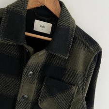 Folk Ryburn Karo Olivgrün