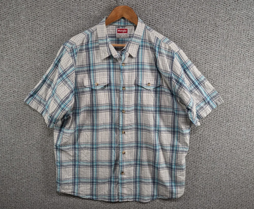 Wrangler herren blau kariertes - blau,