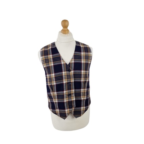 Herren tartan weste - tartan, 40