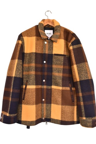 Wax london wollmantel herren - london,