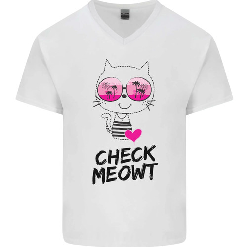 Check meowt herren shirt - herren, t-shirt