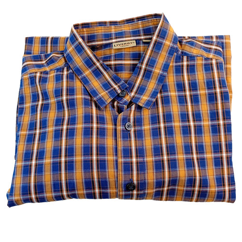 Livergy langarm hemd braun - langarm,