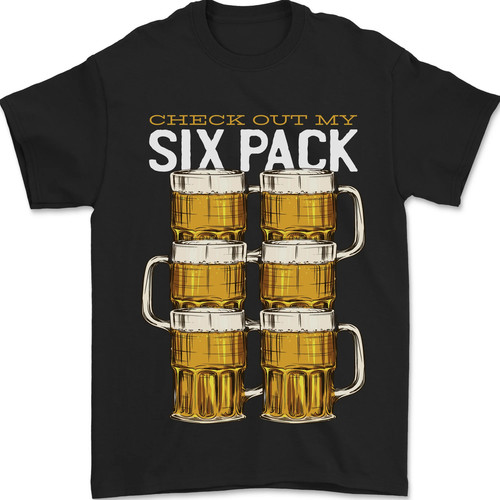 Check out beer sixpack - out,
