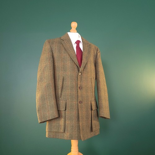 John brocklehurst tweed blazer - brocklehurst,