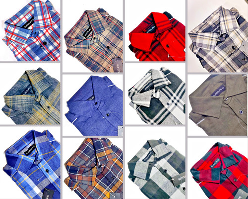 Herren flanell langarm winter - herren,